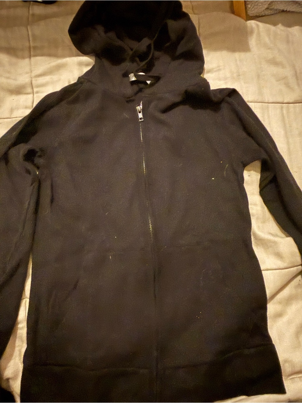 Woman’s Black Zip Hoodie